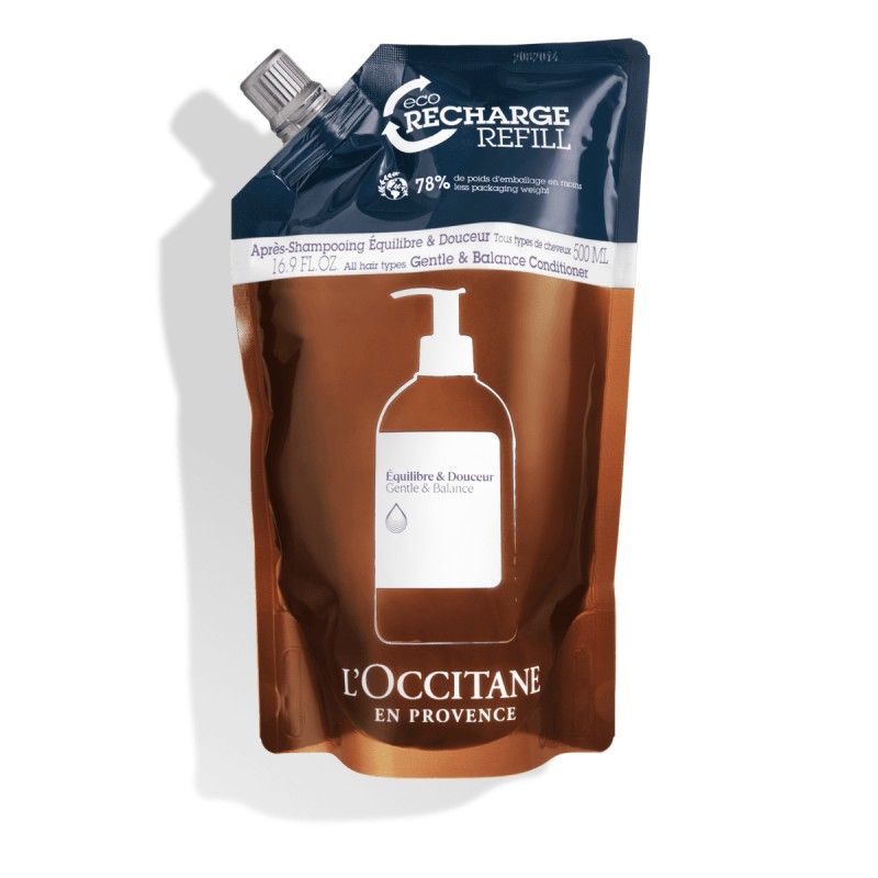 LOCCITANE - Eco Refill Repuesto Acondicionador Equilibrio y Suavidad 500ml