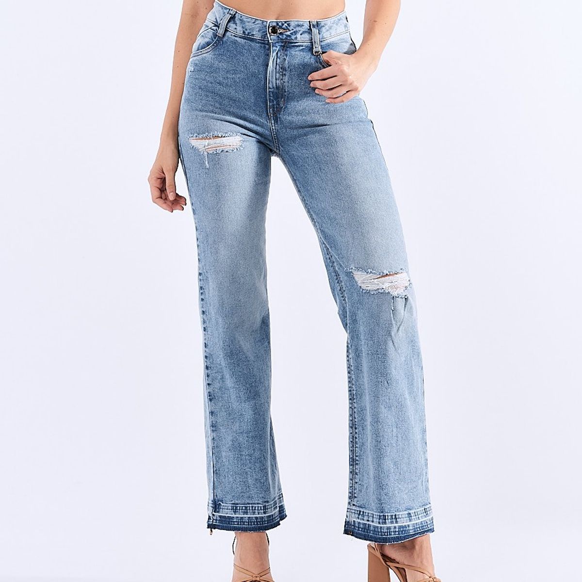 DEREK - Jean Para Mujer Straight Derek