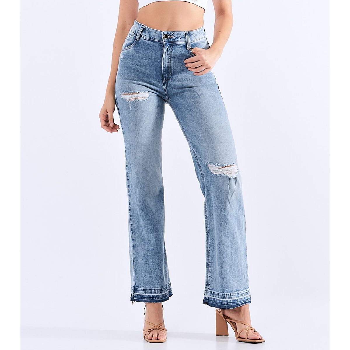 DEREK - Jean Para Mujer Straight Derek