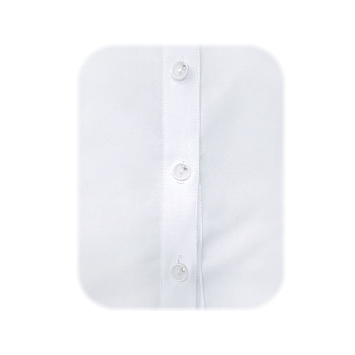 SON DOS - Camisa blusa blanca oficina formal manga larga mujer