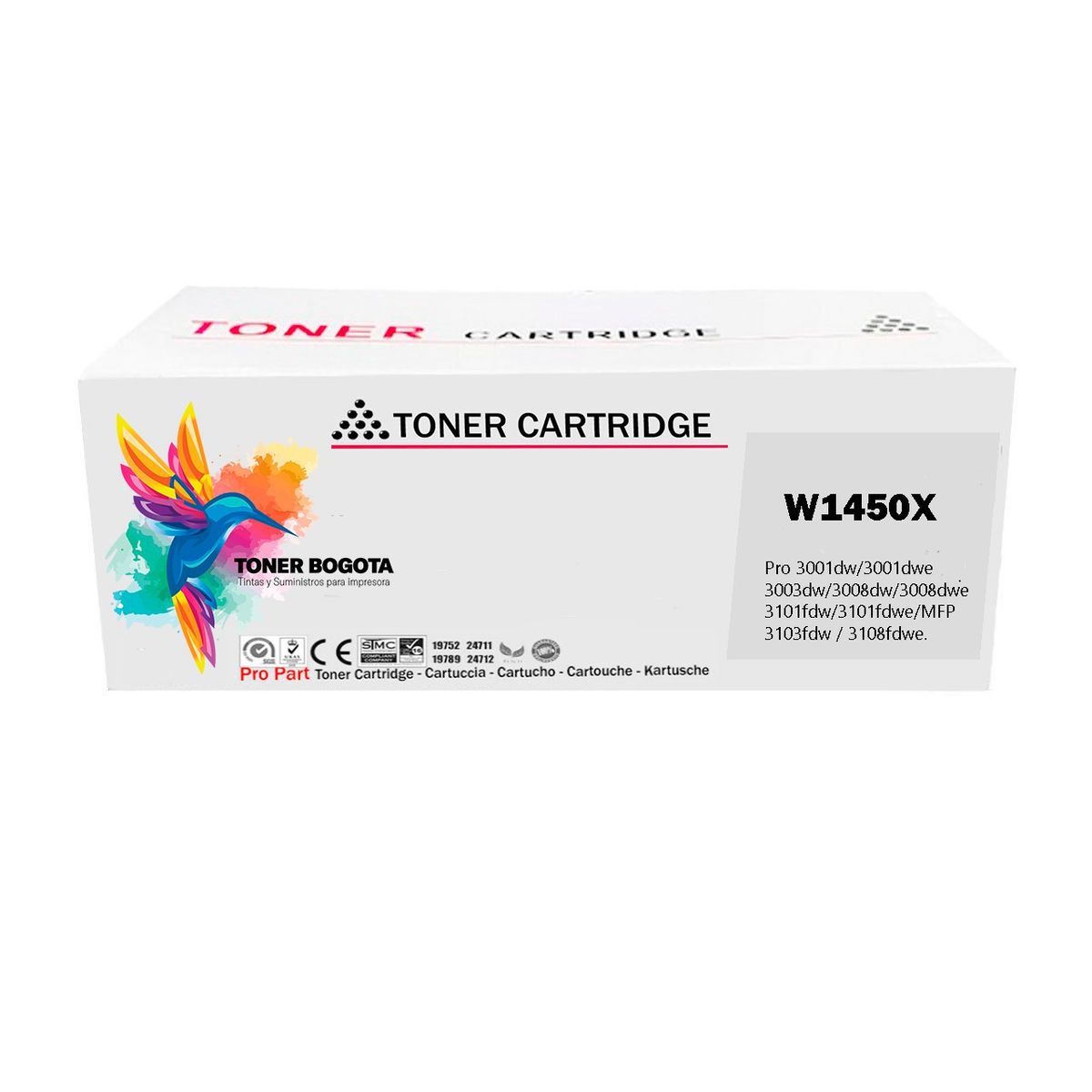 PREMIUM - Tóner 145X W1450X Negro genérico para LJ PRO 3003MFP3103