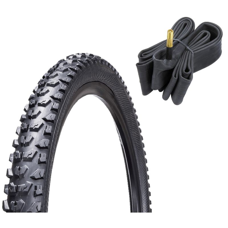 CHAOYANG - Llanta + Neumático Bicicleta Rin 26 X 2.25 Ancha Mtb