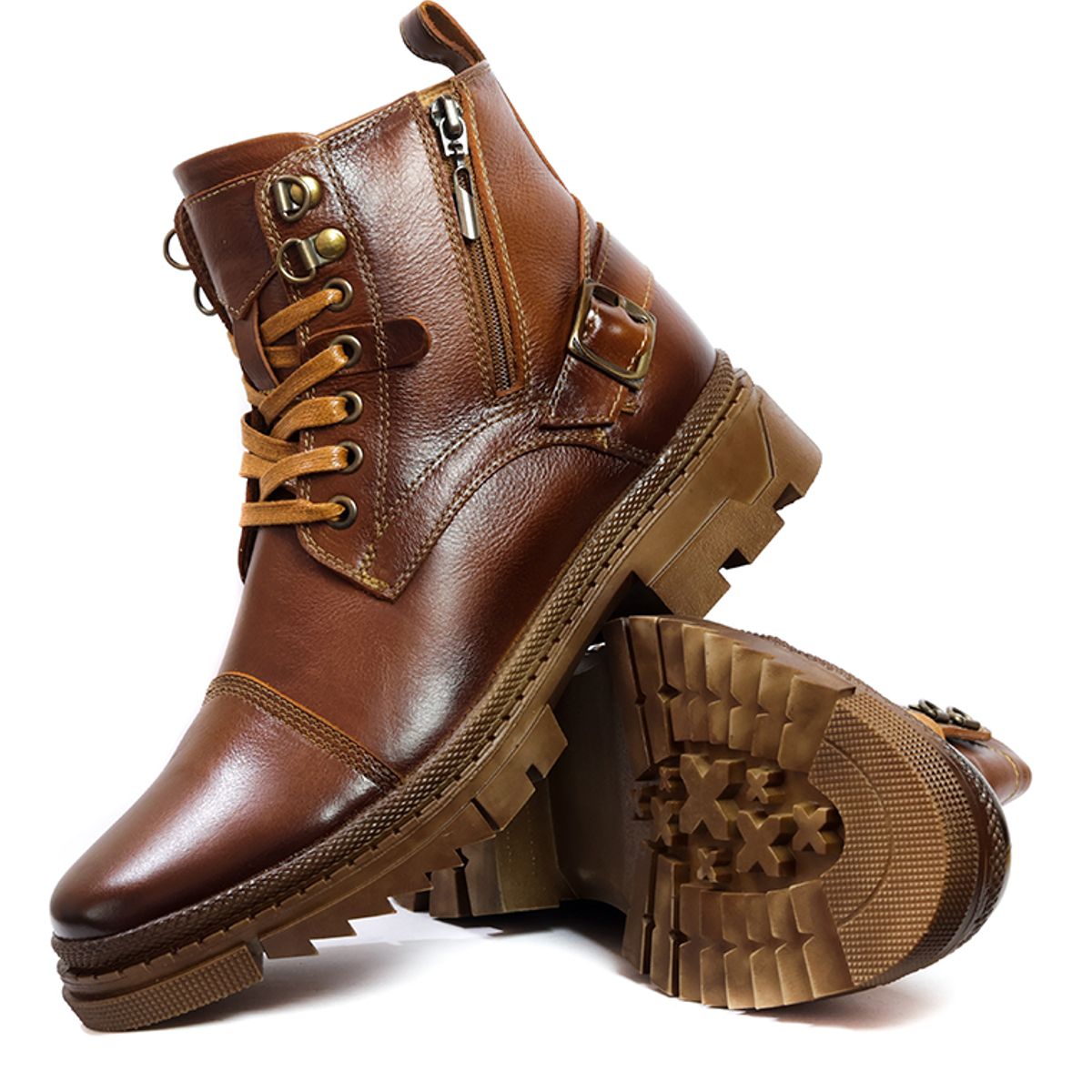 OCAI - Botas Cuero Hombre Miel Ocai Turín 001