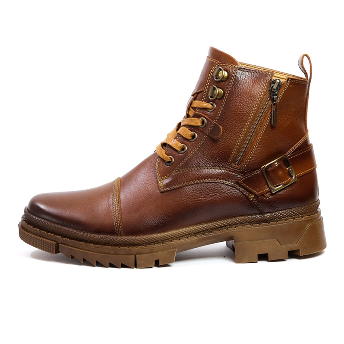 OCAI - Botas Cuero Hombre Miel Ocai Turín 001