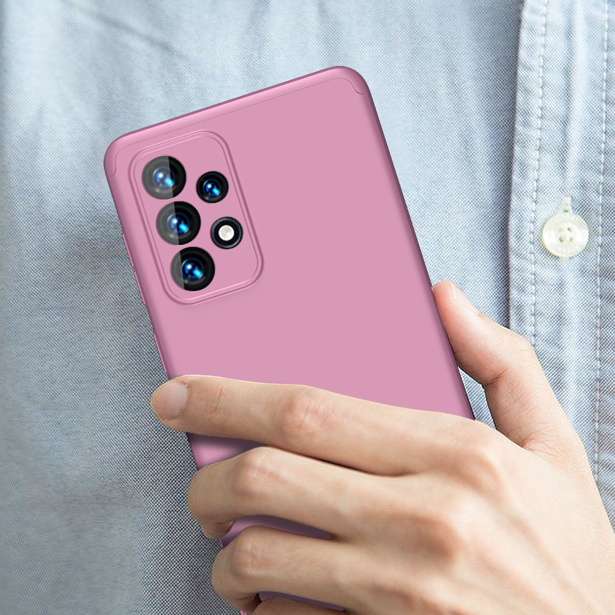 GENERICO - Funda Carcasa Estuche Protector Para Samsung A53 Rosa