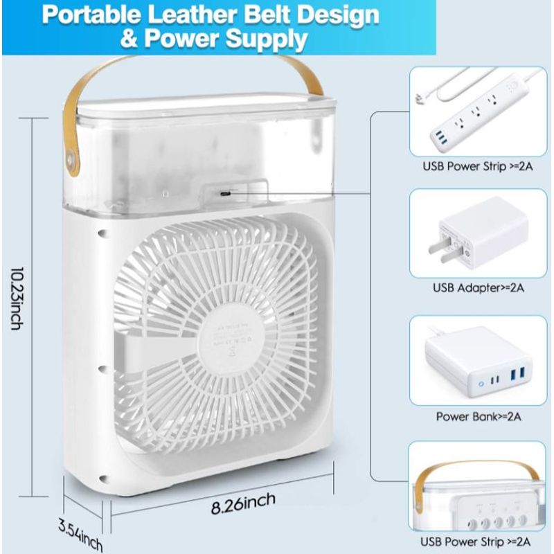 GENERICO - Ventilador Humidificador