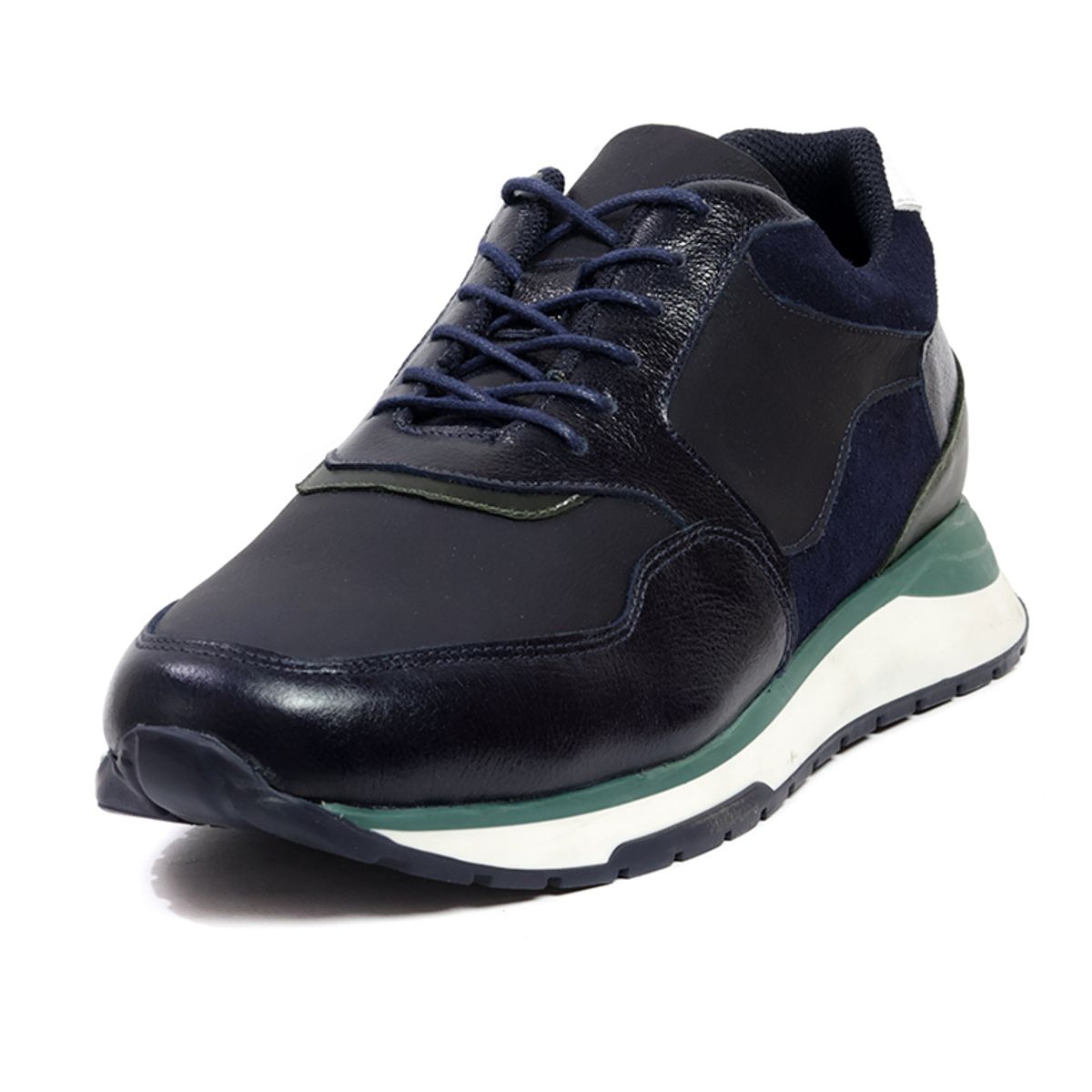 OCAI - Tenis Cuero Hombre Azul Ocai Atlanta 001