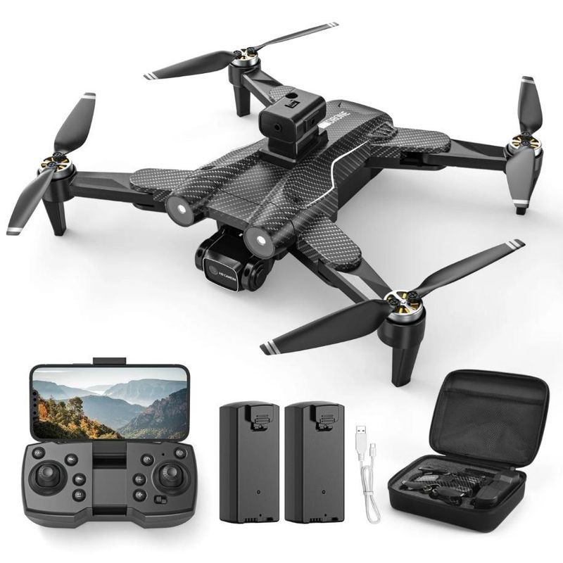 DRONE - Drone Plegable Camara pixel real 720P WIFI 4K