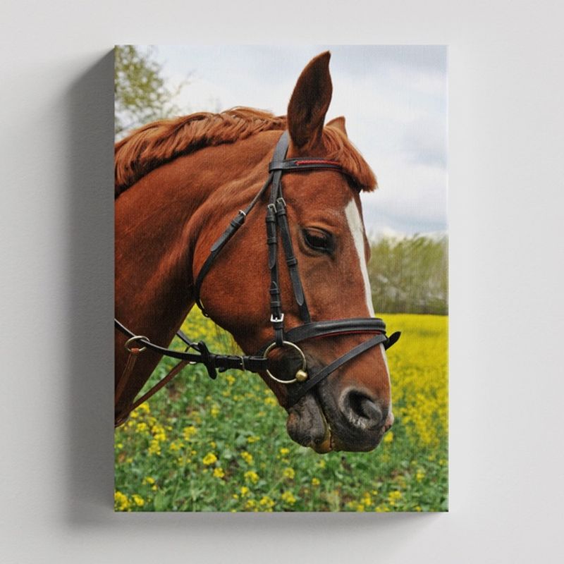 TAYRONA STORE - Cuadros Retablo Animales Caballos 273 - 35x50cm
