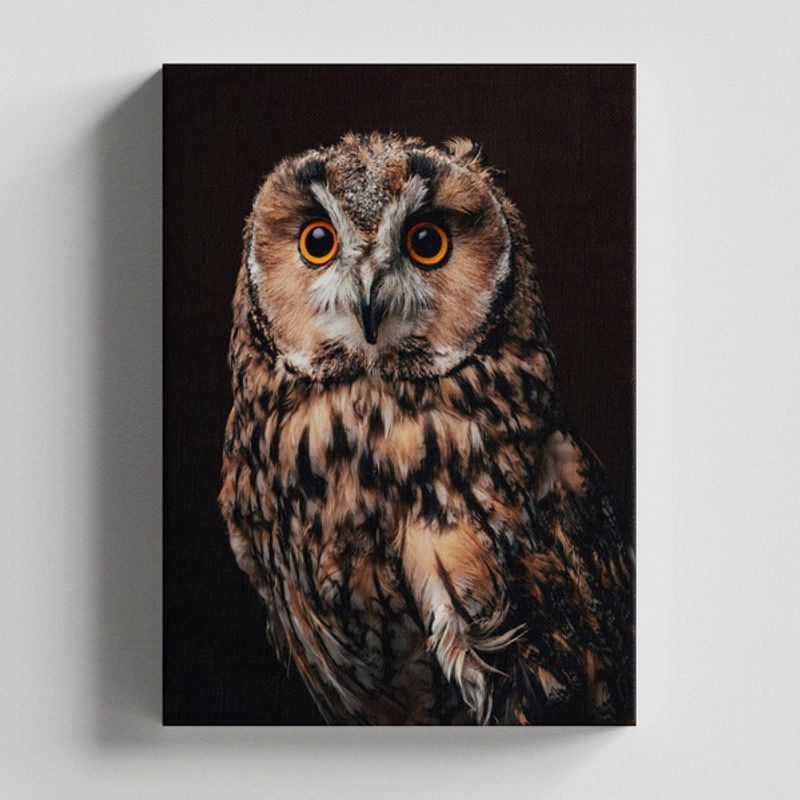 TAYRONA STORE - Cuadros Retablo Animales Buhos 028 - 35x50cm