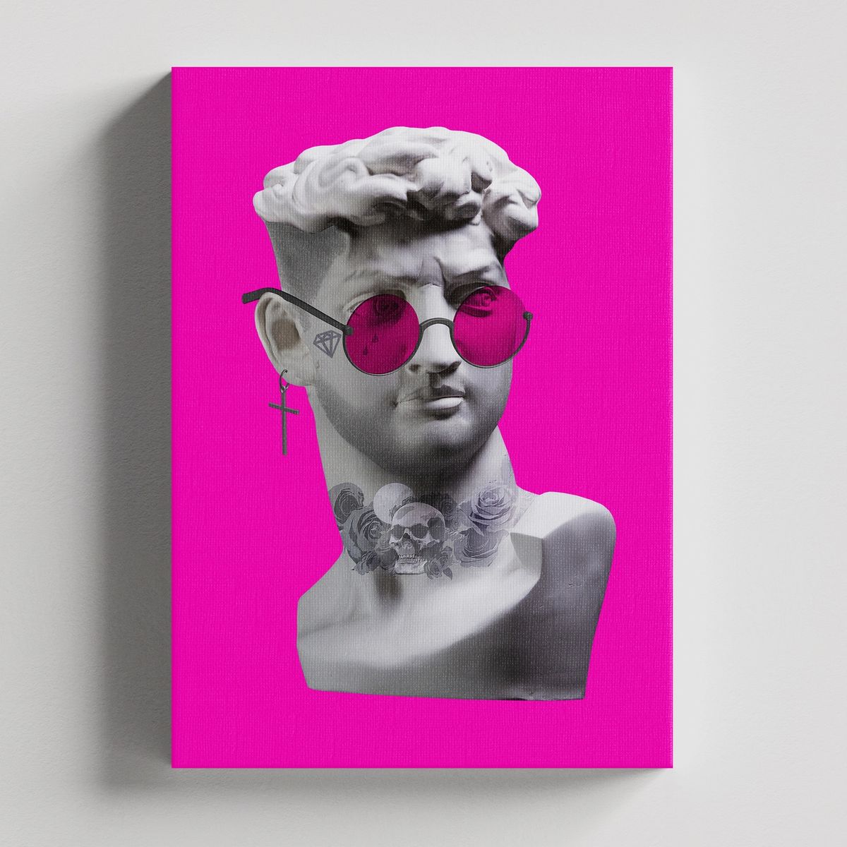 TAYRONA STORE - Cuadros Retablo Escultura Hipster 006 - 35x50cm