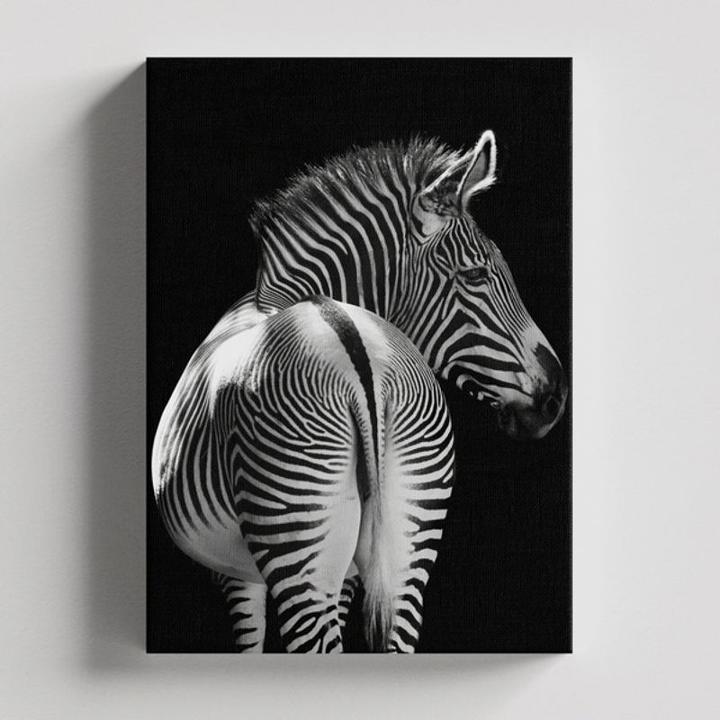 TAYRONA STORE - Cuadros Retablo Animales Cebras 054 - 35x50cm