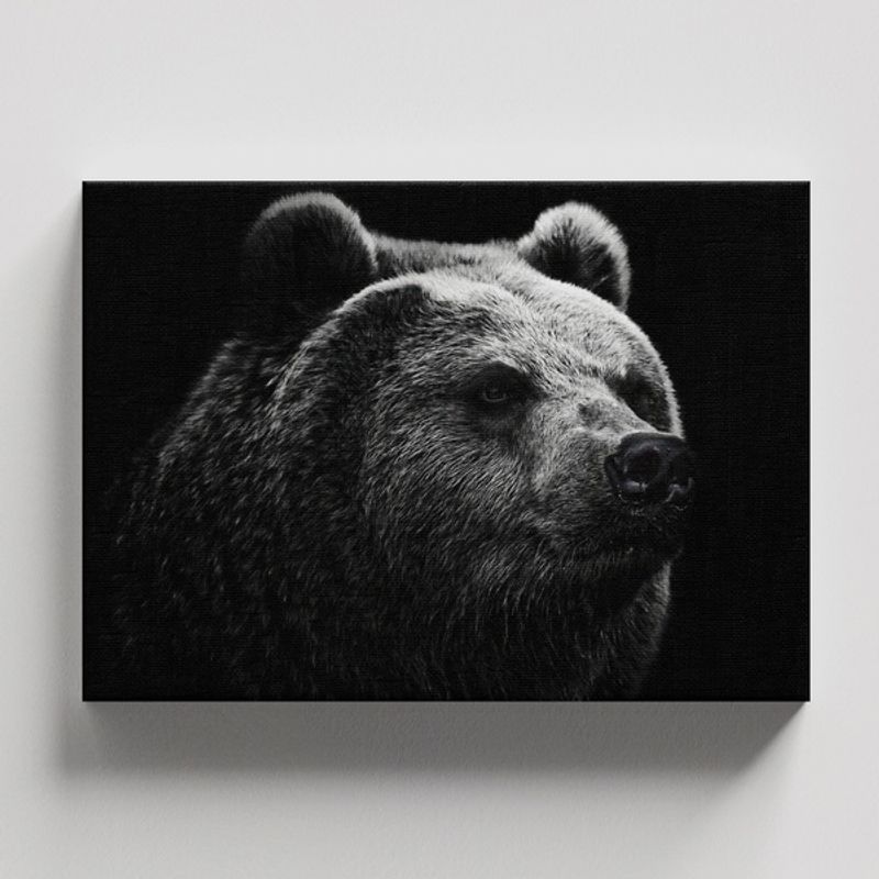 TAYRONA STORE - Cuadros Retablo Animales Osos 029 - 50x35cm