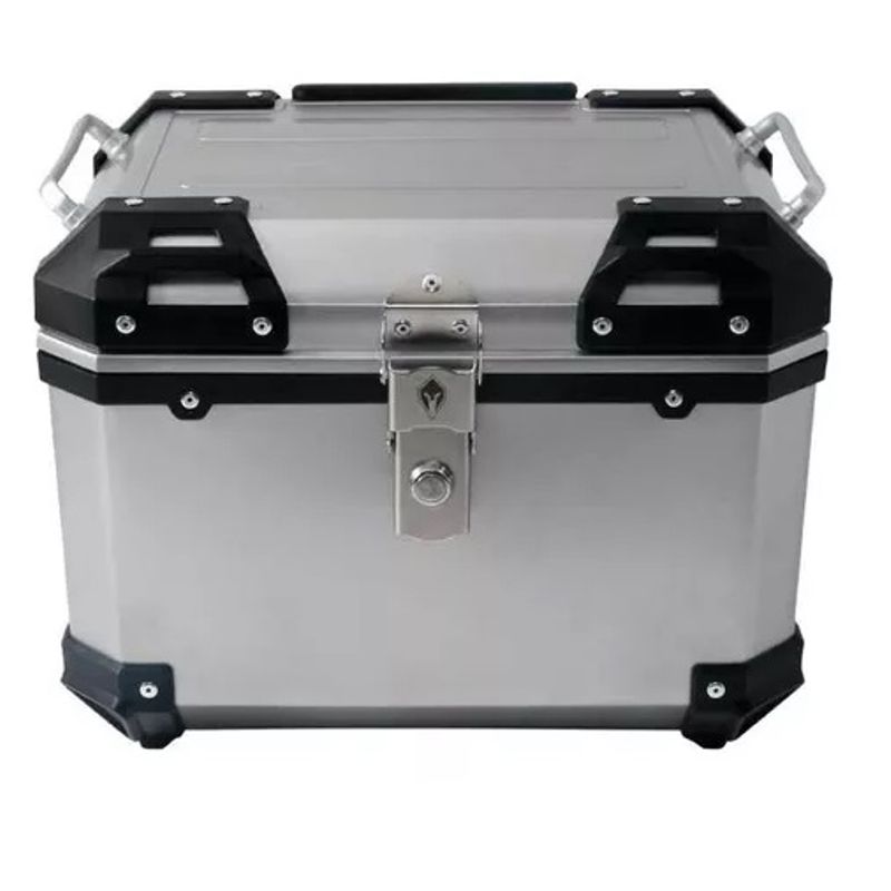 SPARTAN - Maletero Spartan 45 Lt Litros Plateado/Gris