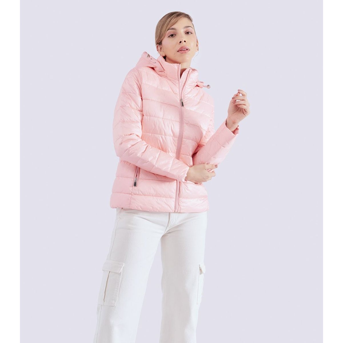 DEREK - Chaqueta Para Mujer Abullonada Derek