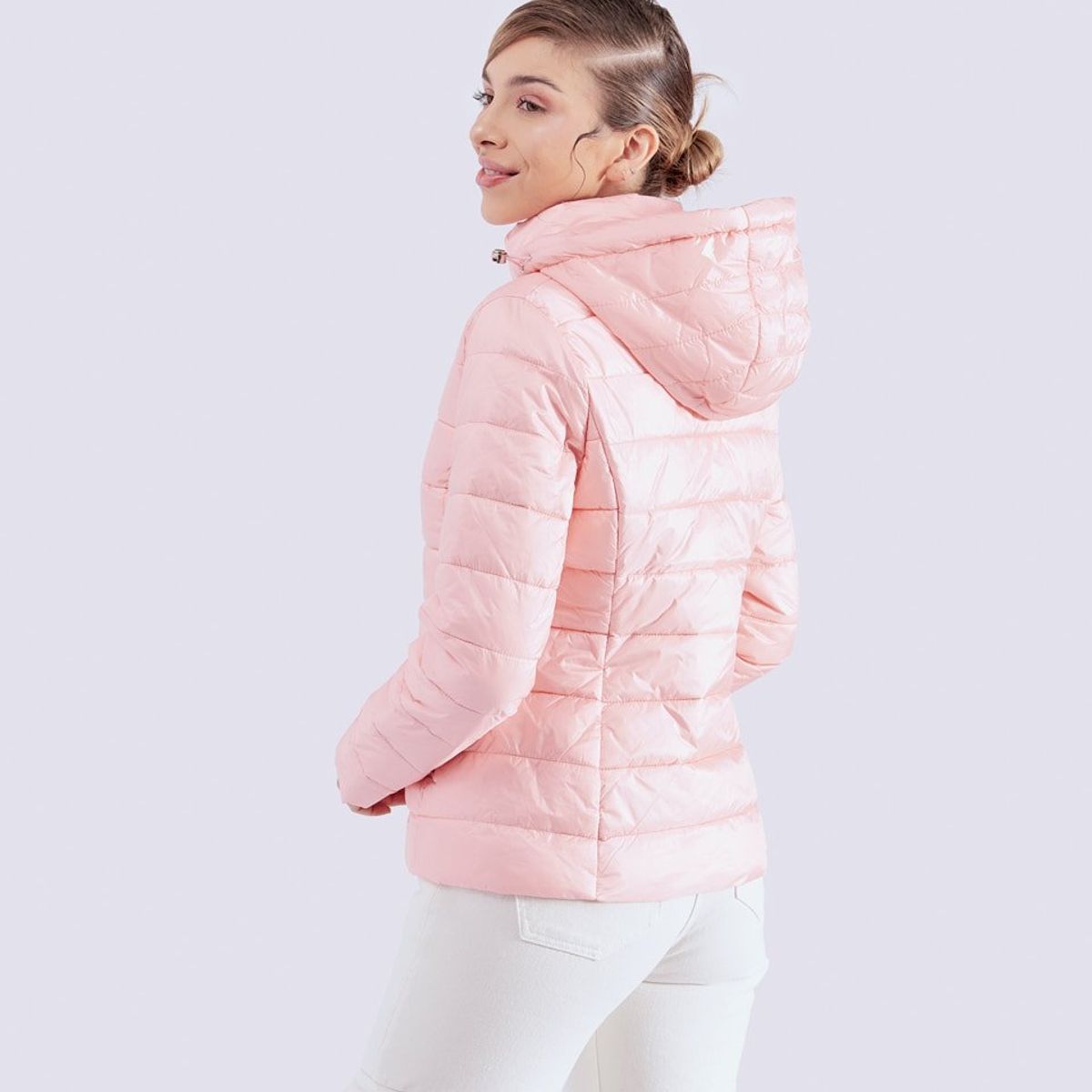 DEREK - Chaqueta Para Mujer Abullonada Derek
