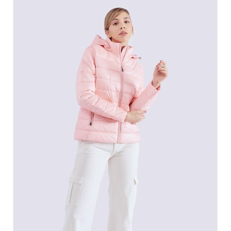 DEREK - Chaqueta Para Mujer Abullonada Derek