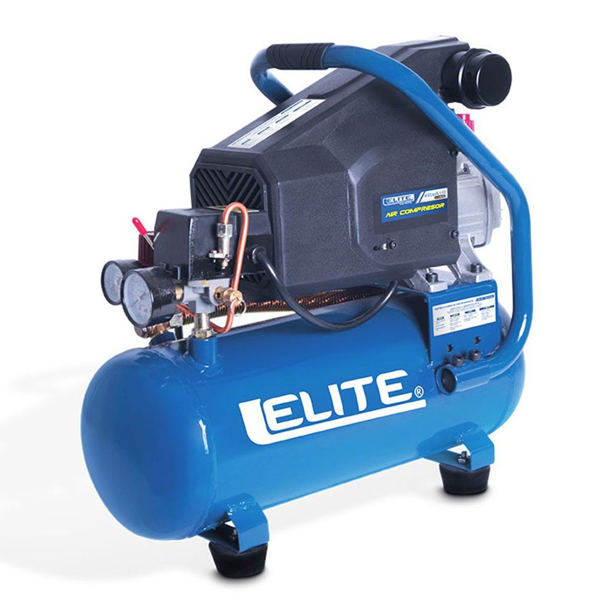 ELITE - COMPRESOR 115PSI 1.5HP 10LT CAUDAL MAX 4.1CFM
