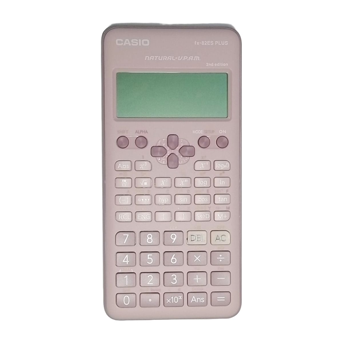 CASIO - CALCULADORA CIENTIFICA CASIO FX82ES PLUS ROSADA 2 EDITION  252 FUNCIONES ORIGINAL