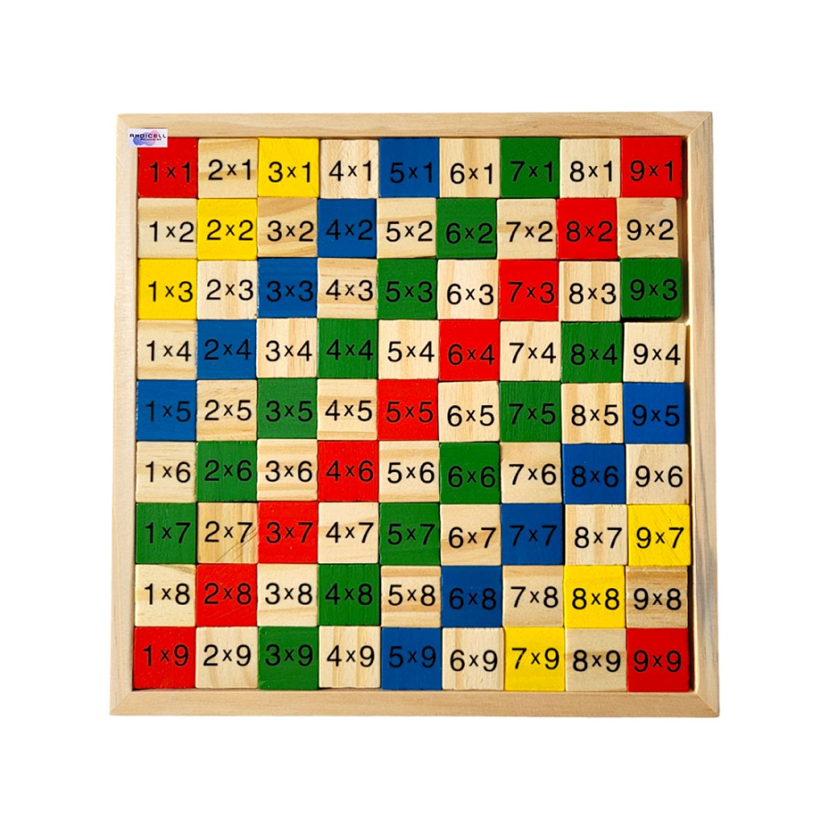 GENERICO - Juego Didáctico para Estudiar Tablas de Multiplicar Niños