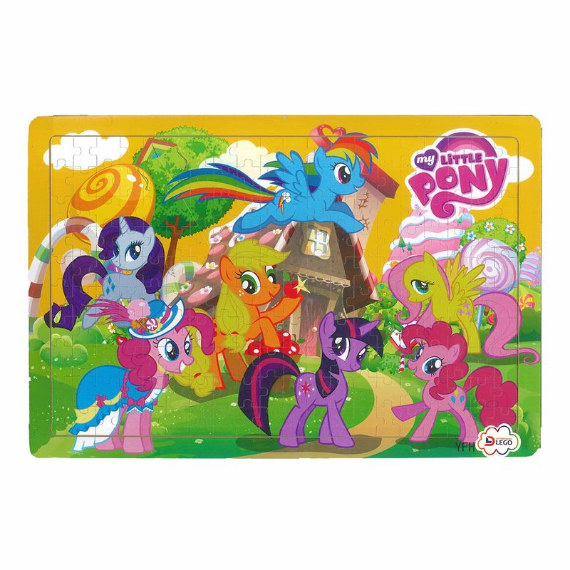 GENERICO - Super Rompecabezas Madera De My Little Pony 200 Piezas