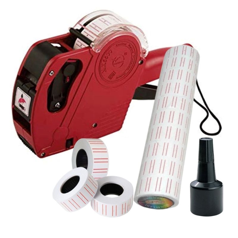 GENERICO - Combo Etiquetadora De Precios MX5500 + Tinta + 10 Rollos