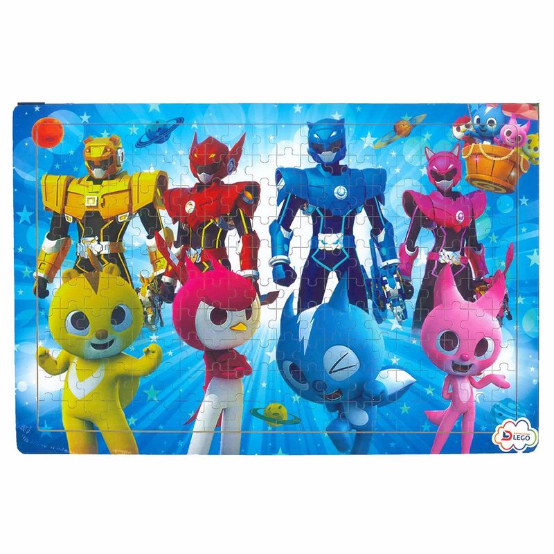 GENERICO - Super Rompecabezas Madera De Miniforce 200 Piezas Para Niños