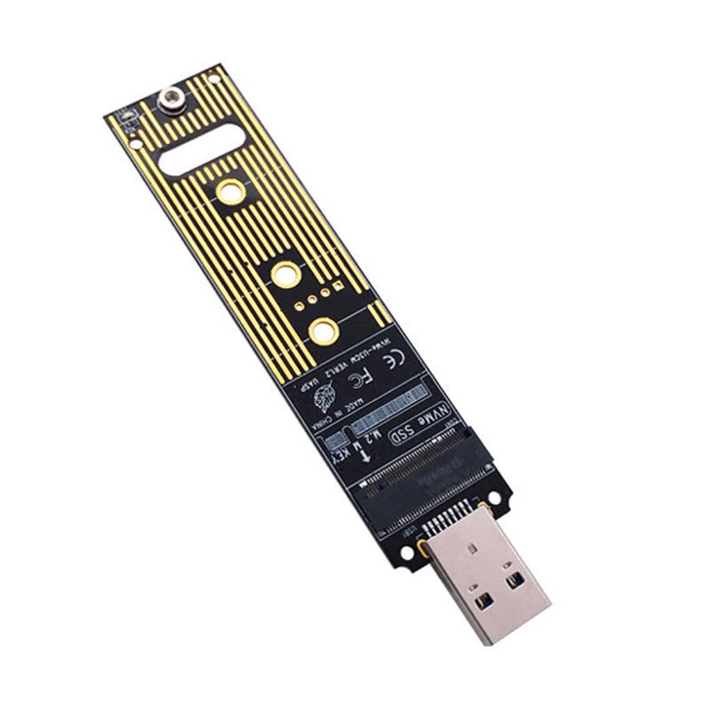 GENERICO - Lector disco NVME a USB 3.1 gen 2 10 Gbps