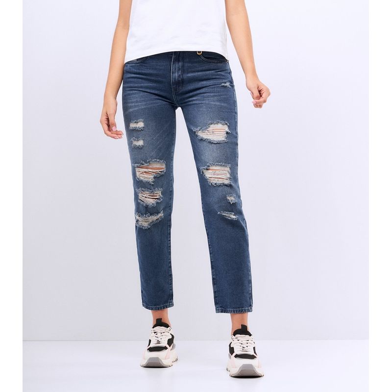 DEREK - Jean para mujer straight derek.