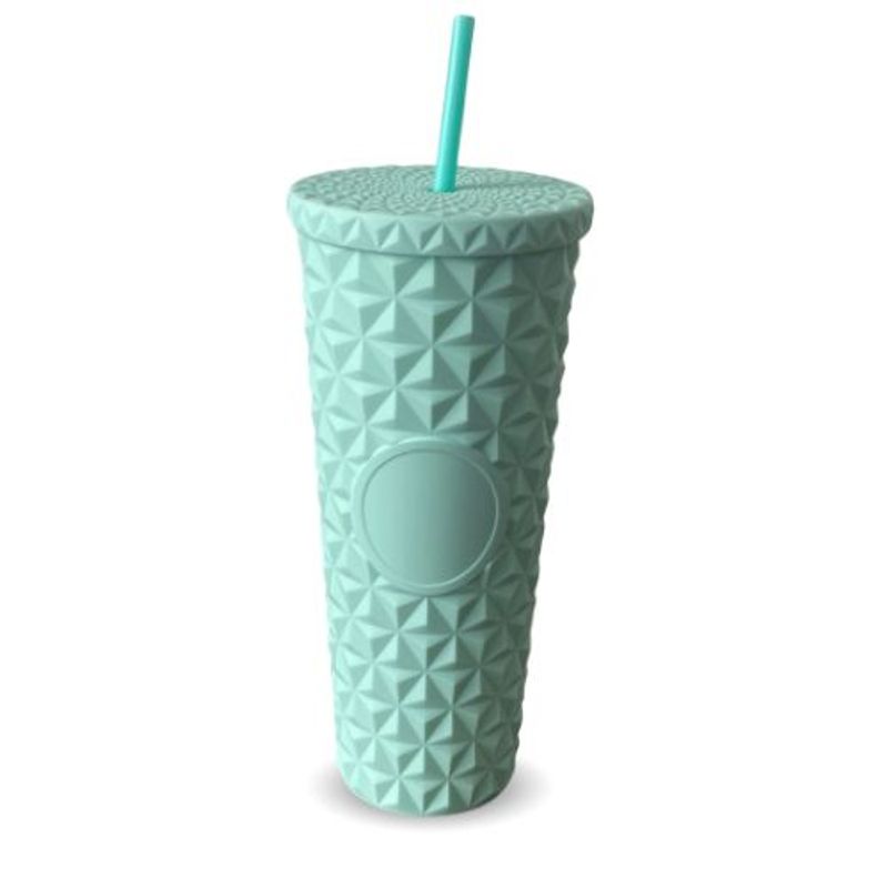 GENERICO - Termo tipo vaso con pitillo doble pared