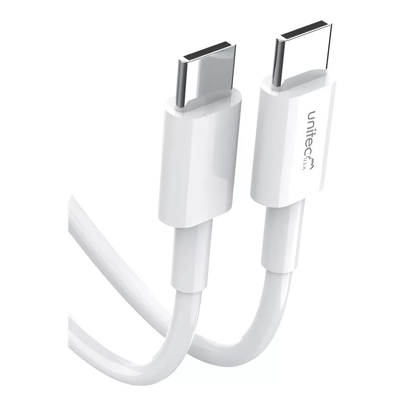 UNITEC - Cable Usb Tipo C A Tipo C De Carga Rapida 6a Unitec Cbl-812