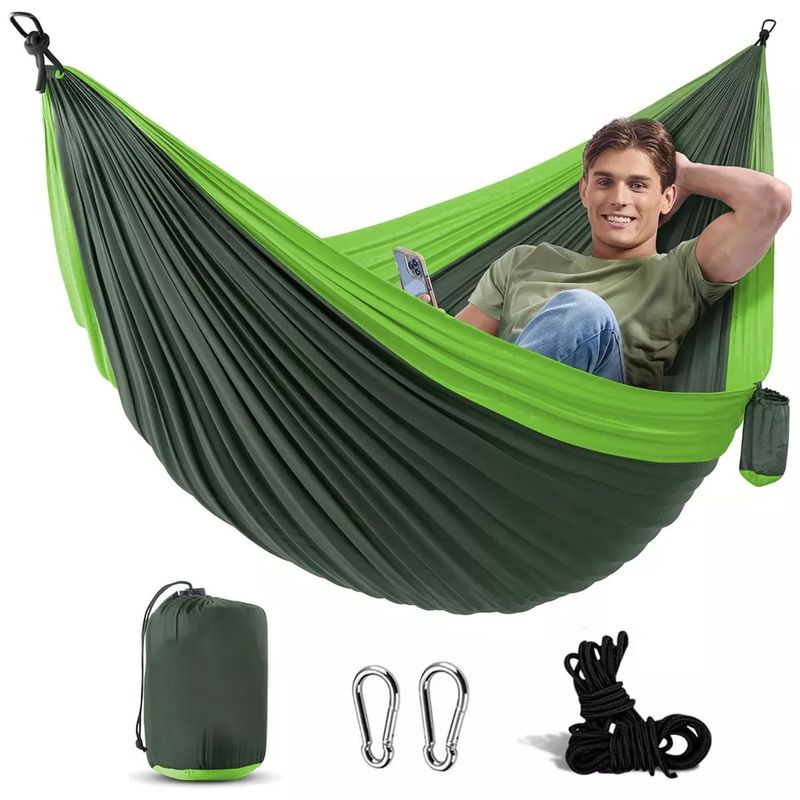 ONE PIXEL - Hamaca Camping Liviana Para 2 Personas + Estuche One Pixel