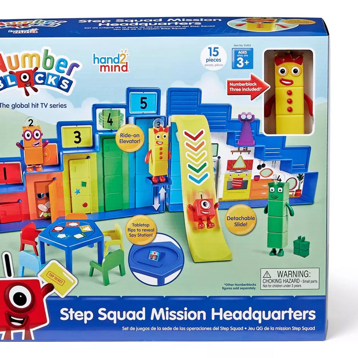 JUGANDO Y EDUCANDO - Juguete Cuartel General De Los Numberblocks Para Niños