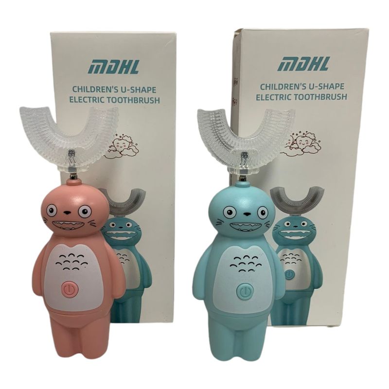 GENERICO - Cepillo De Dientes En Silicona Electrico Para Niños Bebes