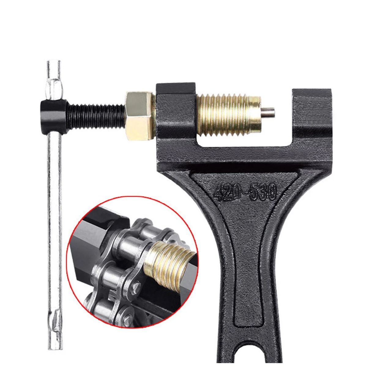 HI TRONIC - Despinador Corta Cadena Para Moto Extractor Mecanica Fácil