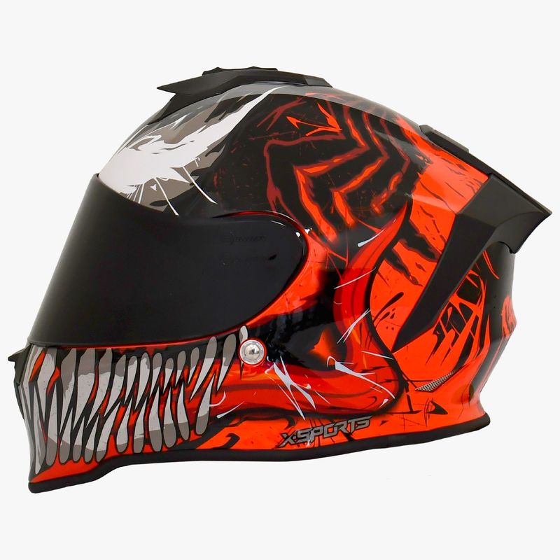 X SPORTS - CASCO X SPORTS V151 ECE2206 MARVEL CARNAGE ROJO BRILLO TLL S
