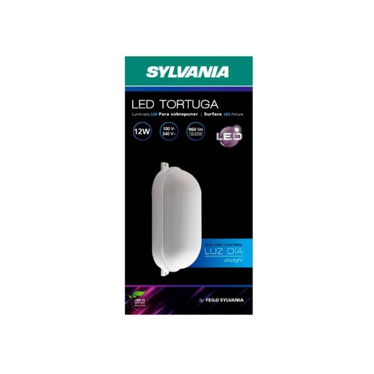 SYLVANIA - Lámpara Led Tortuga Sylvania 12W 960LM 6K