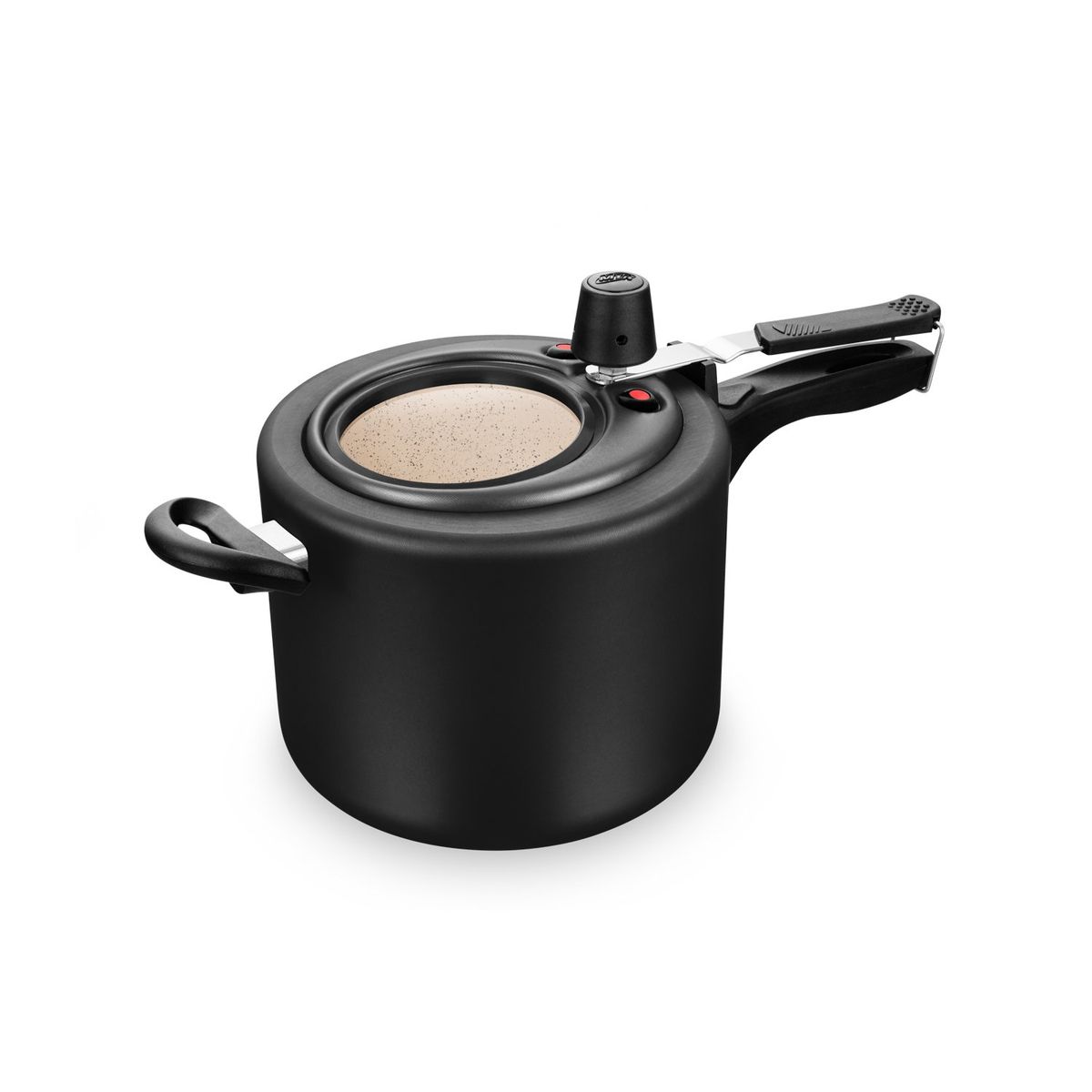 MTA - OLLA DE PRESION ANTIADHERENTE 45L VISOR COLOR NEGRO MARCA MTA