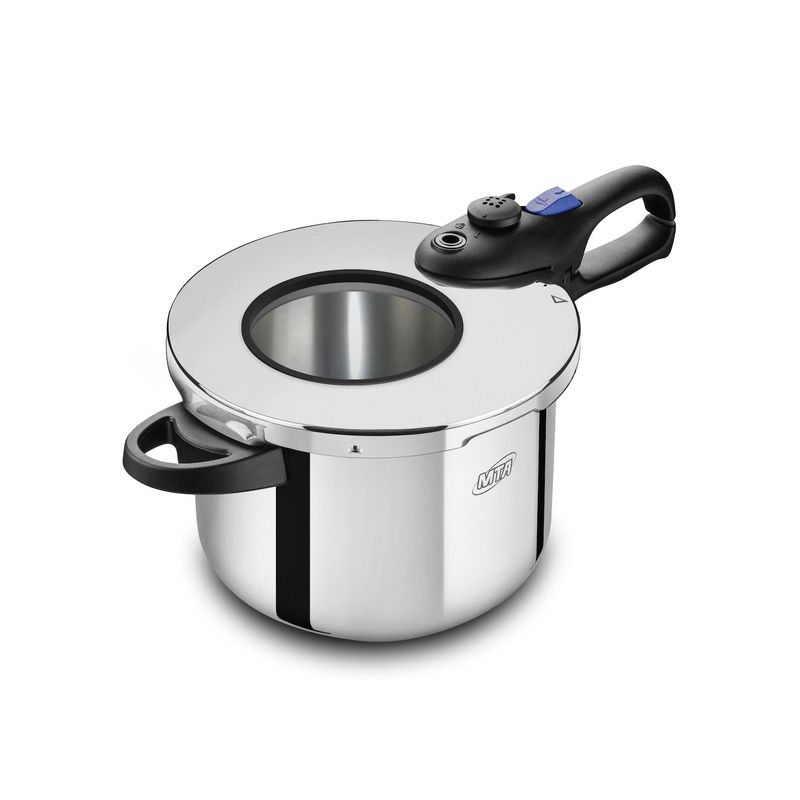 MTA - OLLA DE PRESION INDUCCION ACERO INOXI 6L VISOR MARCA MTA
