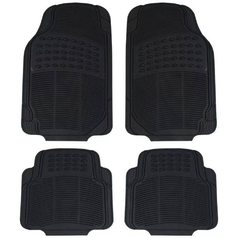 GENERICO - Tapetes para Renault sandero de 4 Piezas Caucho Universales