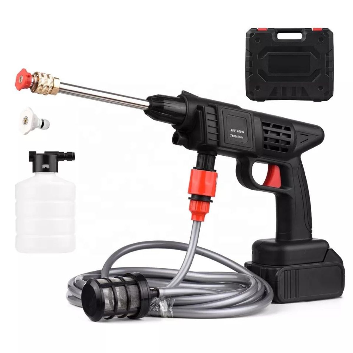 TRIPLE CLEAN - Hidrojet Portátil Hidrolavadora Alta Presión de mano