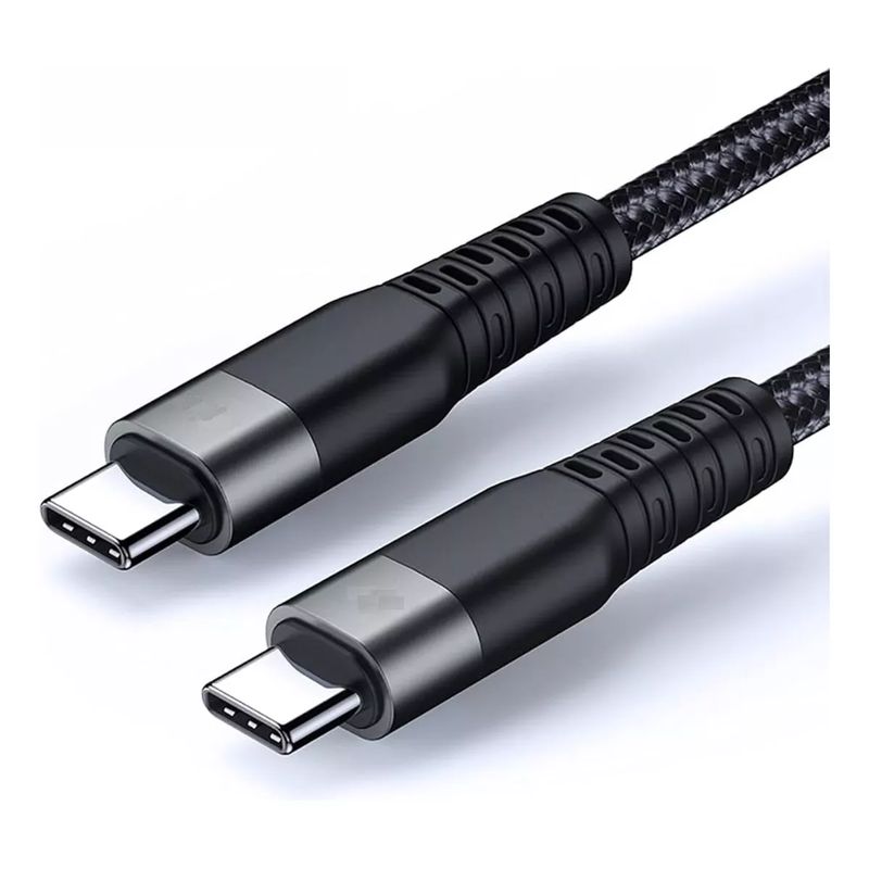 UNITEC - Cable Usb Tipo C A Tipo C Trenzado Carga Rapida Unitec  2m