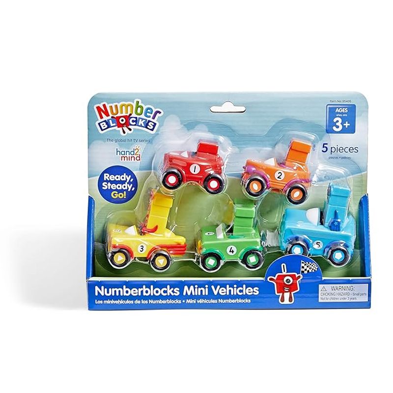 JUGANDO Y EDUCANDO - Juego Educativos De Vehículos Miniaturas Numberblocks Niños