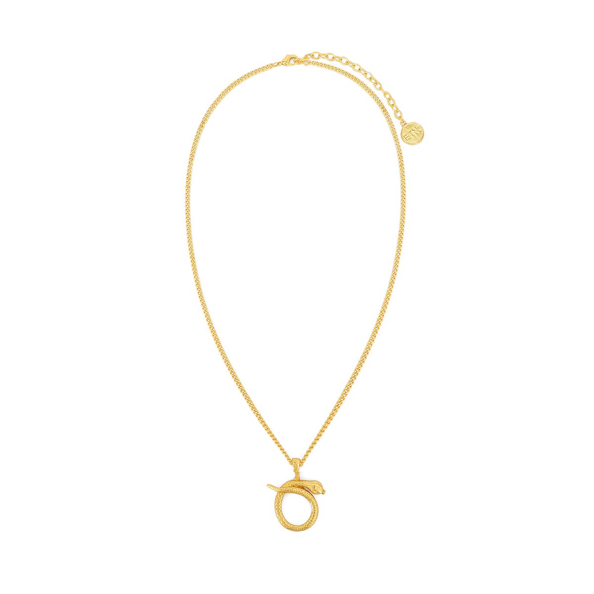 ETN DESING - COLLAR CULEBRA CASCABEL ETN_.