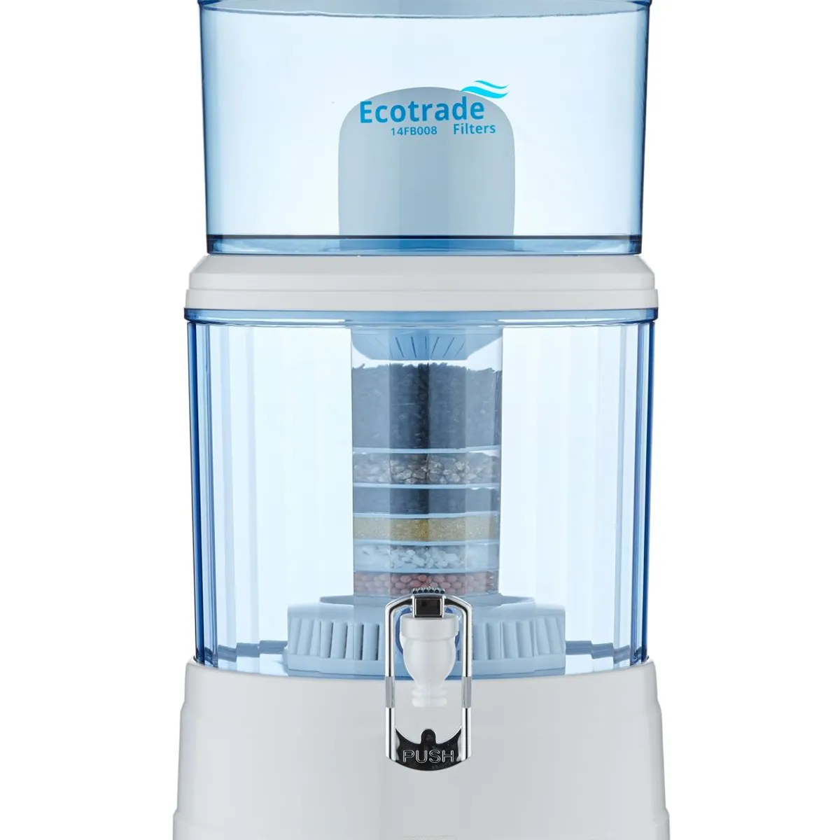 ECOTRADE FILTERS - Filtro Purificador De Agua Casero 14 Litros Ecotrade Filters