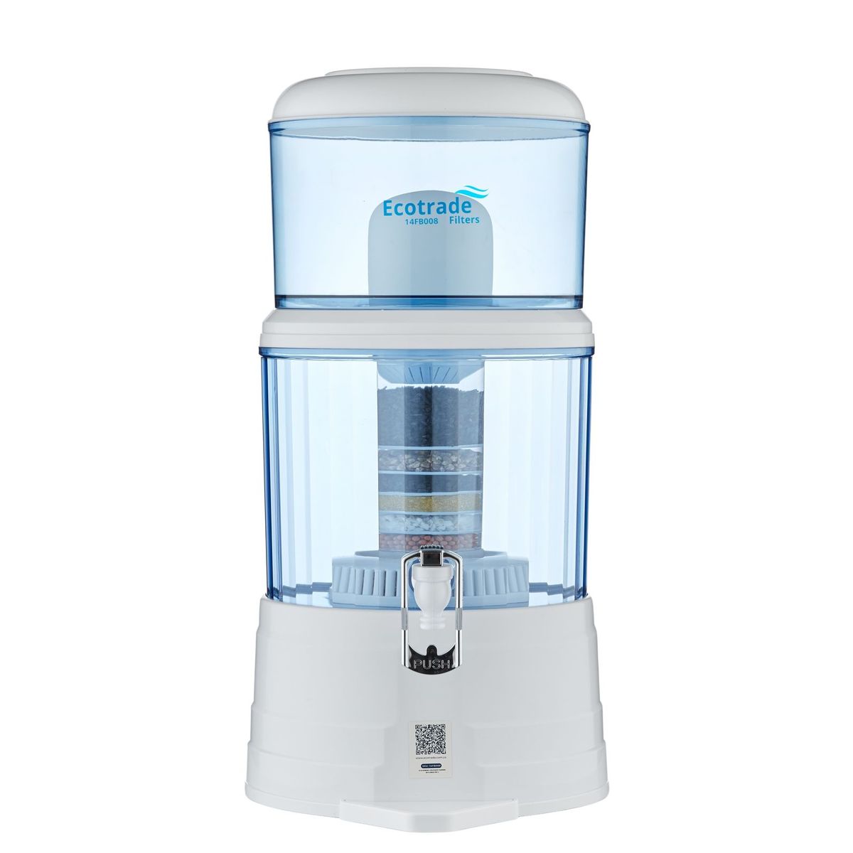 ECOTRADE FILTERS - Filtro Purificador De Agua Casero 14 Litros Ecotrade Filters