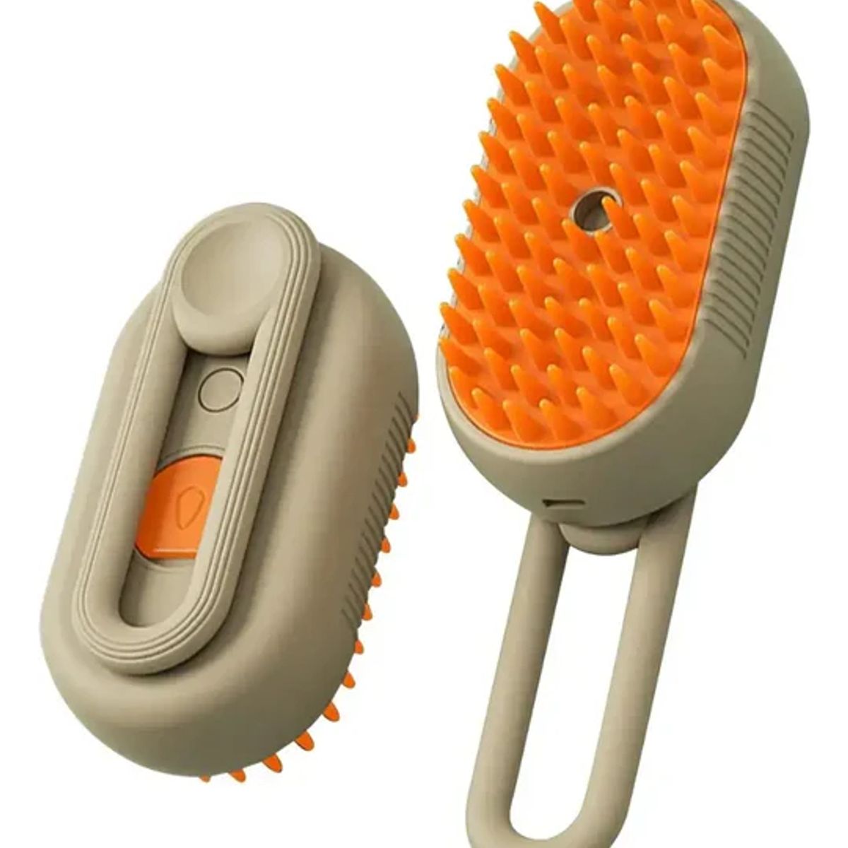 GENERICO - Cepillo Vaporizador Mascota Limpiador Pelaje Mango Retráctil