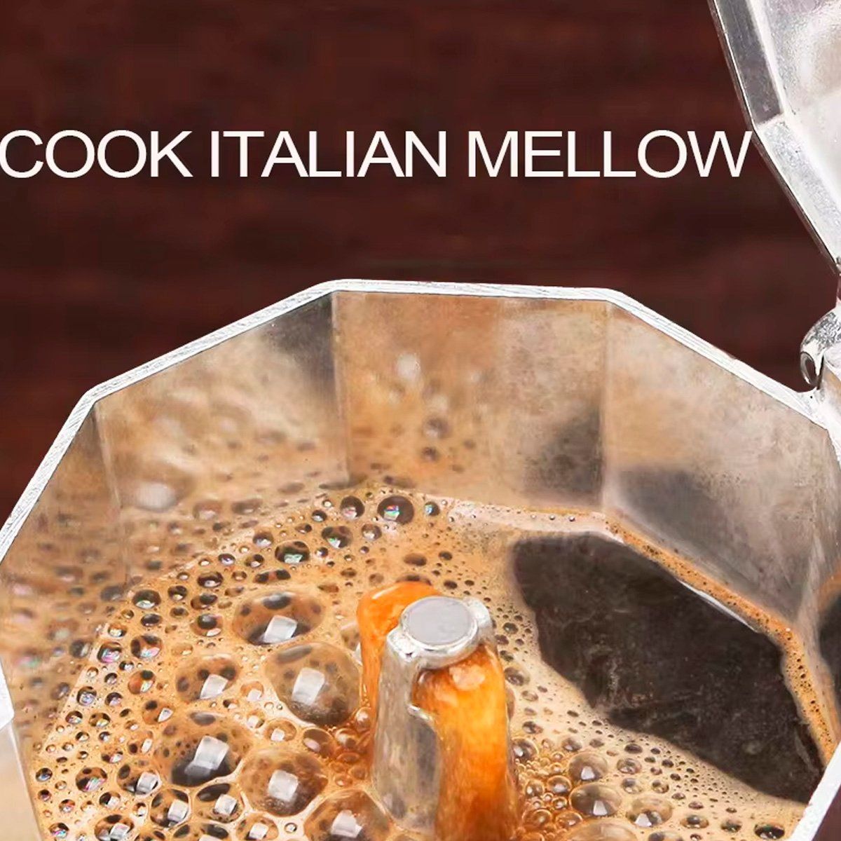 GENERICO - Cafetera Italiana Para 6 Tazas Aluminio Cafe Desayuno