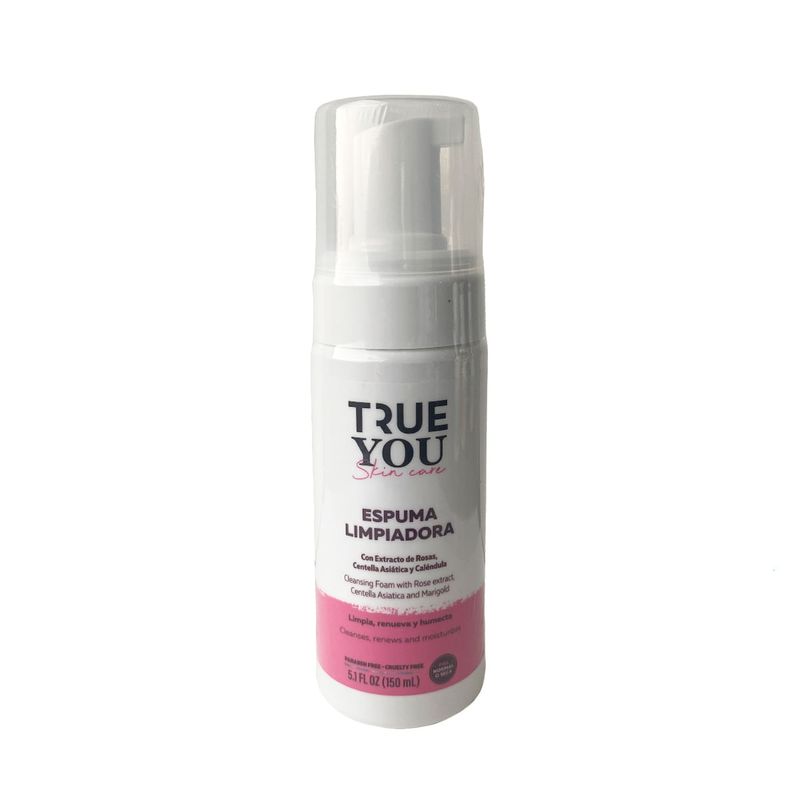 TRUE YOU - Jabon Facial Rosa True You 150ml