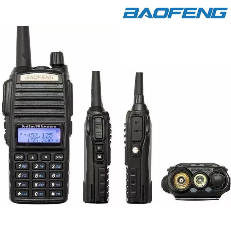 BAOFENG - Radio Portatil Baofeng Uv-82 Dual Banda Uhfvhf Pantalla